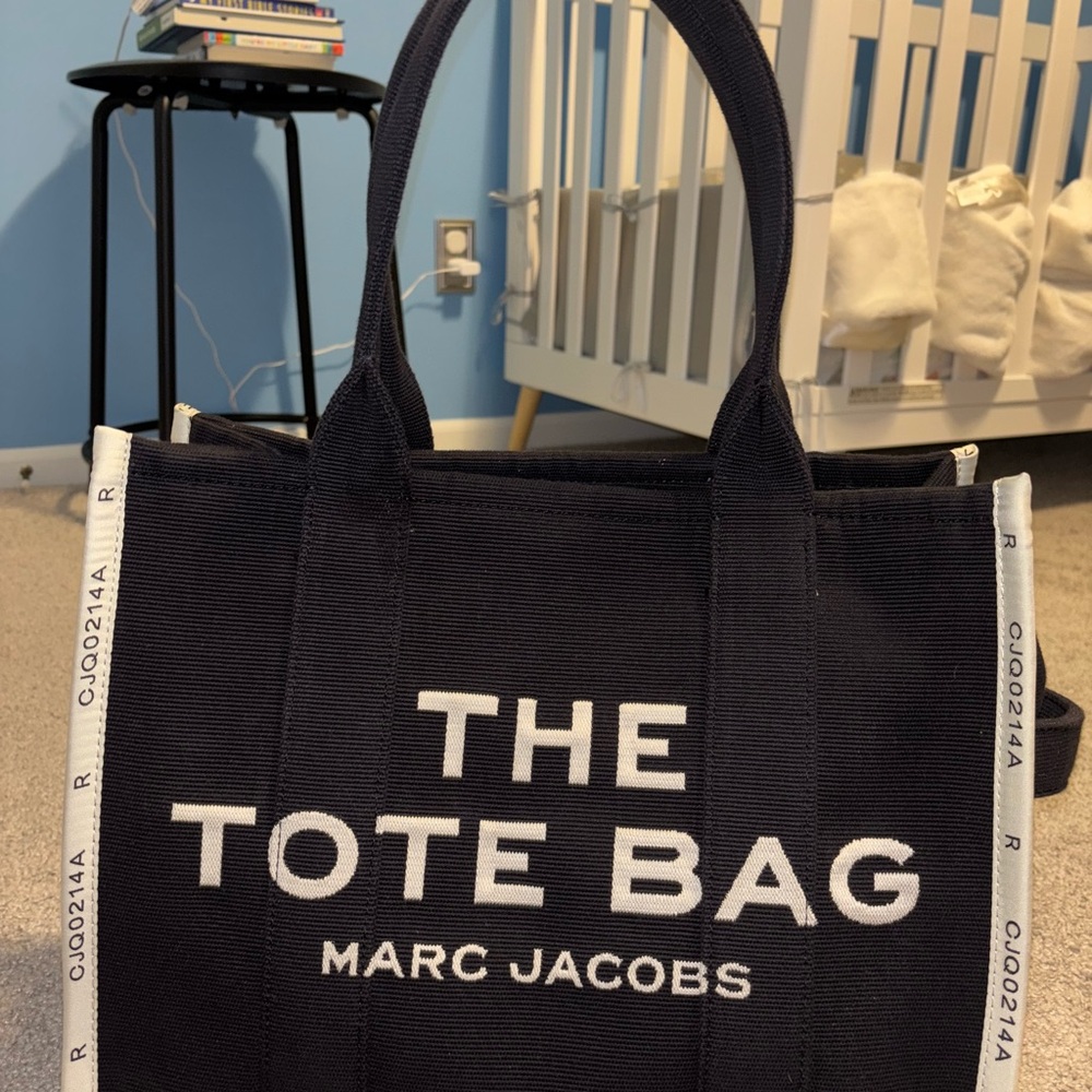 Marc Jacobs black large tote bag